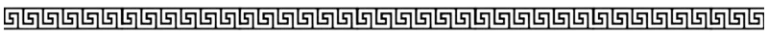 precolumbian zigzag frieze pattern